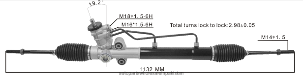 Car Parts Pakistan 408F22692 - Power Steering Rack 96442387 96384060 CHEVROLET