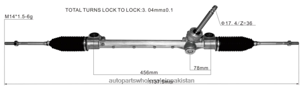 Car Parts Pakistan 408F22812 - Power Steering Rack 45502-BZ090 DAIHATSU