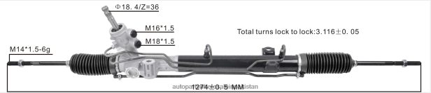 Auto Parts Manufacturers In Pakistan 408F22788 - Power Steering Rack 68072216AC DODGE/CHRYSLER