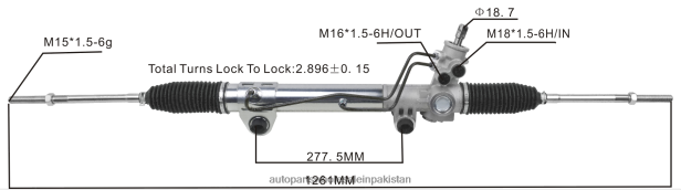 Car Parts Pakistan 408F22782 - Power Steering Rack 52039207AC 52106477AC 52106477AF DODGE/CHRYSLER