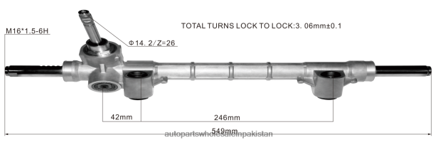 Auto Parts Importer In Pakistan 408F22799 - Power Steering Rack 52044921 52044919 520449190 FIAT