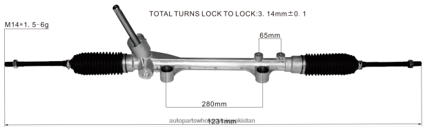 Auto Parts Manufacturers In Pakistan 408F22678 - Power Steering Rack J7BC-3A500-JB 3L547-B562AA 1908702 FORD