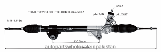 Auto Parts Store Pakistan 408F22667 - Power Steering Rack BL1Z3504-A FORD