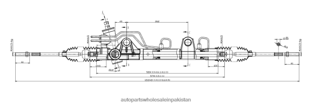 Auto Parts Wholesale Suppliers 408F22663 - Power Steering Rack 96FB-3200-AH FORD