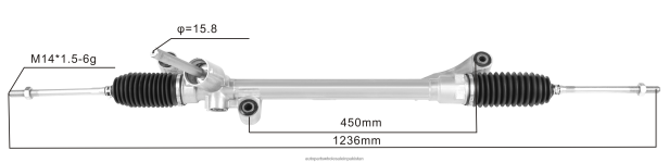 Car Parts Pakistan 408F22662 - Power Steering Rack AE8Z-3504-A 1836240 1753627 1745237 1543718 FORD