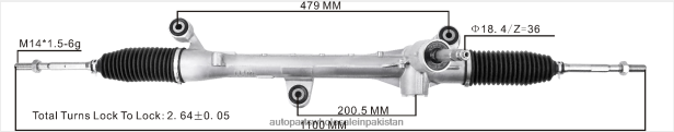 Auto Parts Manufacturers In Pakistan 408F22538 - Power Steering Rack 53400-T7S-T01 53400-T7A-A03 HONDA