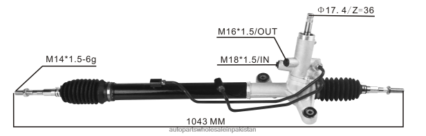 Auto Parts Store Pakistan 408F22527 - Power Steering Rack 53601-SNA-A52 53601-SNA-A04 71632-26010 HONDA