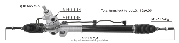 Auto Parts Importer In Pakistan 408F22739 - Power Steering Rack 57700-1E100 HYUNDAI/KIA