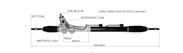 Auto Parts Pakistan 408F22771 - Power Steering Rack 57700-5K100 57700-3K230 57700-3k220 HYUNDAI/KIA