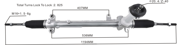 Auto Parts Store Pakistan 408F22727 - Power Steering Rack 56500-C5100 HYUNDAI/KIA