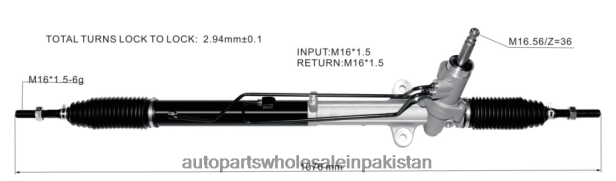 Auto Parts Wholesale Online 408F22744 - Power Steering Rack 577002T250 577002T030 577002T130 HYUNDAI/KIA