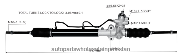 Auto Parts Wholesale Online 408F22774 - Power Steering Rack 57700-1F890 HYUNDAI/KIA