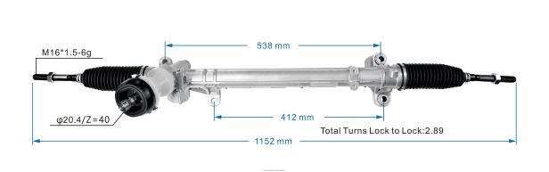 Car Accessories Pakistan 408F22745 - Power Steering Rack 56500-C1000 56500-C3000 56500-D4000 56500-E6000 56500-D4800 HYUNDAI/KIA