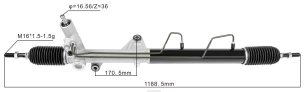 Car Accessories Pakistan 408F22765 - Power Steering Rack 577002J200 577002J201 577002J001 HYUNDAI/KIA