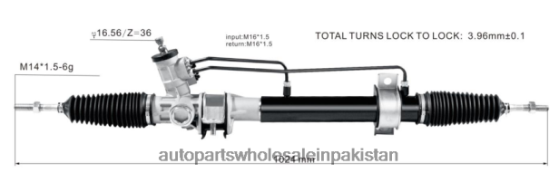 Car Parts Pakistan 408F22772 - Power Steering Rack 0K70A-32-110 HYUNDAI/KIA