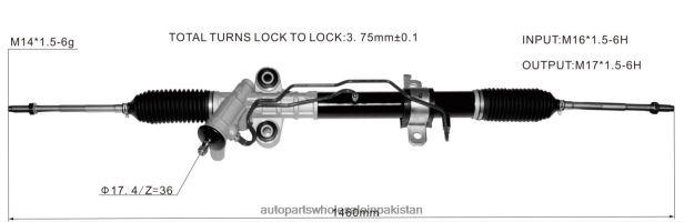 Auto Parts Pakistan 408F22611 - Power Steering Rack 8-98394876-4 ISUZU