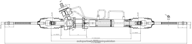 Auto Parts Wholesale Online 408F22644 - Power Steering Rack GA2A-32-110N MAZDA