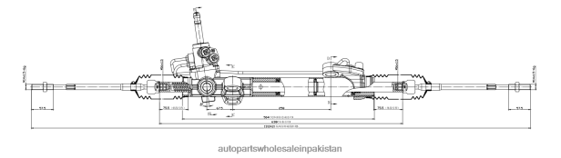 Car Accessories Pakistan 408F22555 - Power Steering Rack 4410A064 4410A308 MITSUBISHI