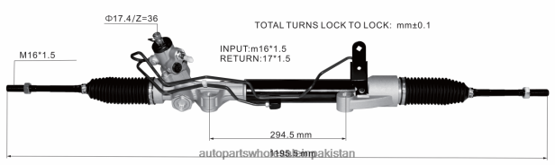 Auto Parts Store Pakistan 408F22577 - Power Steering Rack 49001-3KA0A 49001-5AA0A NISSAN