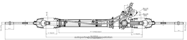 Auto Parts Wholesale Market 408F22586 - Power Steering Rack 49001-99L005 NISSAN