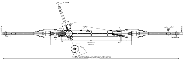 Auto Parts Manufacturers In Pakistan 408F22848 - Power Steering Rack 40360-30400 GEELY