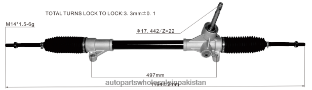 Auto Parts Wholesale Market 408F22836 - Power Steering Rack 23641782 WULING