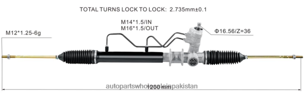 Car Parts Pakistan 408F22652 - Power Steering Rack MB682055 PW824267 PROTON/PERODUA
