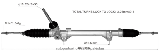Auto Parts Wholesale Market 408F22806 - Power Steering Rack 48001-8099R 480011626R RENAULT