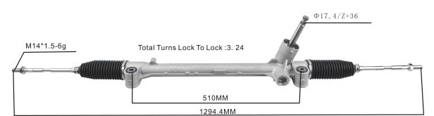 Auto Parts Importer In Pakistan 408F22619 - Power Steering Rack 48500-73R00-000 SUZUKI