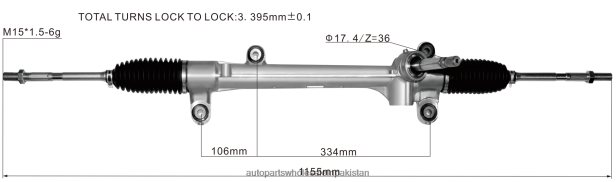 Auto Parts Company In Pakistan 408F22510 - Power Steering Rack 45510-28122 TOYOTA