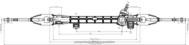 Auto Parts Importer In Pakistan 408F22479 - Power Steering Rack 45510-12290 TOYOTA