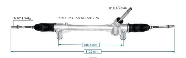 Auto Parts Manufacturers In Pakistan 408F22508 - Power Steering Rack 45510-F4020 45510-0A020 TOYOTA