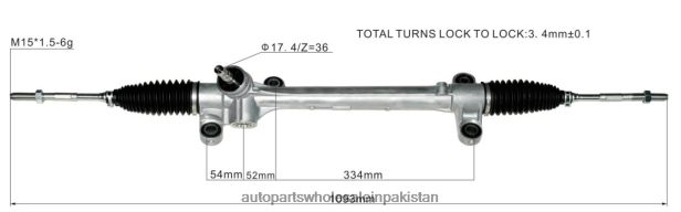 Auto Parts Pakistan 408F22441 - Power Steering Rack 45510-02640 TOYOTA