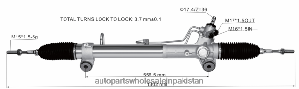 Auto Parts Store Pakistan 408F22447 - Power Steering Rack 44250-26600 TOYOTA