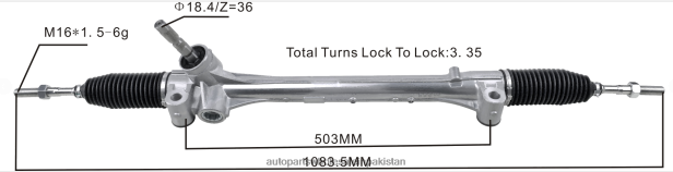Auto Parts Store Pakistan 408F22457 - Power Steering Rack 45510-58080 TOYOTA