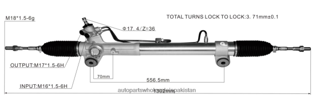 Auto Parts Wholesale Market 408F22486 - Power Steering Rack 44250-26610 TOYOTA