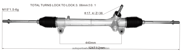 Auto Parts Wholesale Suppliers 408F22513 - Power Steering Rack 45510-28141 TOYOTA