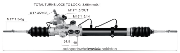 Car Parts Pakistan 408F22482 - Power Steering Rack 44250-26220 TOYOTA