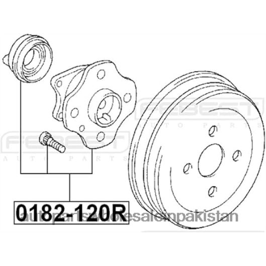 Auto Parts Manufacturers In Pakistan X6J8H418 | 4245012051 - Wheel Hub