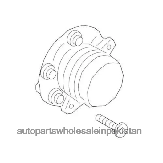 Car Accessories Pakistan X6J8H45 | E1GZ-1104-B - Wheel Hub